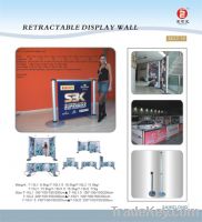 Sell  retractable   display  wall  SKL7-10