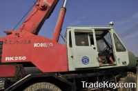 Sell Kobleco RK250 25tons Rough Terrain Crane