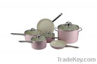 Sell HOT!!!10pcs Ceramic Non-stick Cookware Set