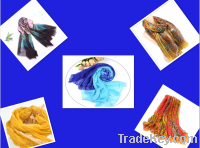 Sell 100% Spun Polyester Voile for Scarf, Veil &Beach Dress