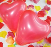 Sell 10" heart shaped balloon for wedding party decoration
