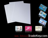 Sell credit card sheet -pvc-AB