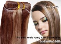Sell Hand tied skin weft human hair extensions