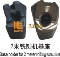 Sell base holder for cold planer milling machine
