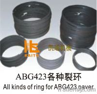 Sell all kinds of  rings for ABG423 asphalt paver