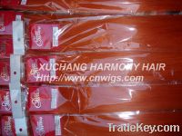 sell human hair weaving in red color and best quality