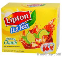ICE TEA LEMON FLAVOR 15G SACHET, INSTANT TEA DRINK POWDER