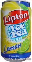 ICE TEA LEMON FLAVOR 330ML CANS, TEA DRINKS 330ML CANS