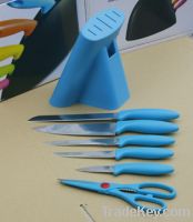 knife set with PP block