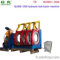 Sell QL800-1200 plastic pipe hydraulic butt welding machine