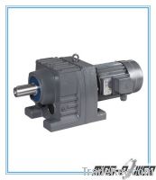 Sell R series helical geared motor