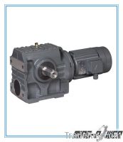 Sell S series helical-worm geared motor