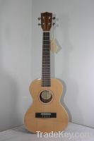 High level solid spruce 26'' wooden hawaii ukulele guitar