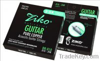 long life service and good music pure copper acoustic guitar strings