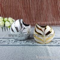 Sell fashion electroplate ceramic vase