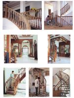 Sell Newel Stair Parts and Wood Staircase factory from China
