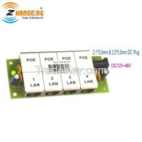 4 Port Passive Power Over Ethernet Injector Module