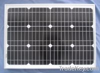 Monocrystalline solar panel 50/55 w