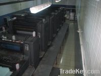 For Sale HEIDELBERG Offset Printing Line Speedmaster 72x102