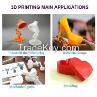 3D printer reprap I3 kit ABS/PLA rapid prototype machine with LCD, FDM