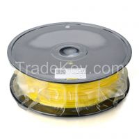 High quality 1.75mm PLA/ABS 3d printer filament for 3d printer, yellow
