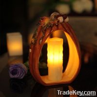 Sell ceramic pumpkin candle holder
