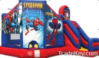 Sell different design inflatable bouncy castle(spider man)