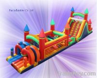 Sell different design inflatable obstacle course