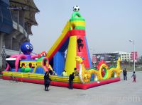 Sell different size, design inflatable fun city castle