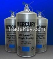 silver liquid mercury 99.99%