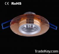 Sell round crystal LED ceiling lights, LED downlights