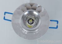 Sell 1W, 3W round crystal LED ceiling lights