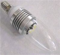 Sell 3 Watts LED candle bulb base E14 with 2 year warranty CE/ROHS