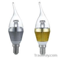 Sell color 3 Watts LED Candle Bulb Base E14 with CE/ROHS