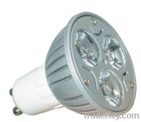 Sell 6 Watts(3x2W) High Power LED Spotlights Base E27/GU10/MR CE/ROHS