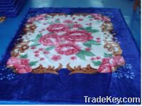 Printed  polyester blanket