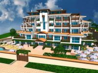 Luxury complex near the sea coast