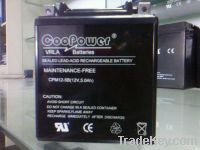 Sell SEALED MAINTENANCE FREE MOTORCYCLE BATTERY 12N5L-BS(12V 5AH)