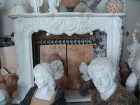 stone / marble fireplace mantles