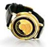 Sphere of Silence Tonneau Gentlemen's Gold Watch