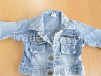 Children Jean Jackets, Used Clothing