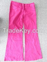 Ladies Cotton Pants, Used Clothing