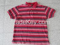 Men's Short Sleeve 3-Button Polo T-Shirts, Used Clothing