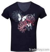 V-neck and SS T-shirt for Girls