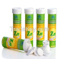 Herbal Energy Drink Zinc Effervescent Tablets for Pregnant with Private Label