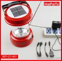 solar lantern with radio and mobile charger