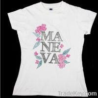 Sell printed t-shirts branded MANEVA