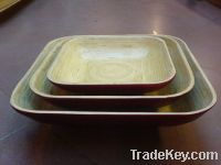 Sell nice bamboo set of trays