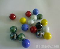 multicolour glass ball