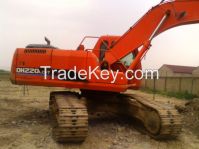 Used Excavator Daewoo DH220-7 For Sale, In Good Condition